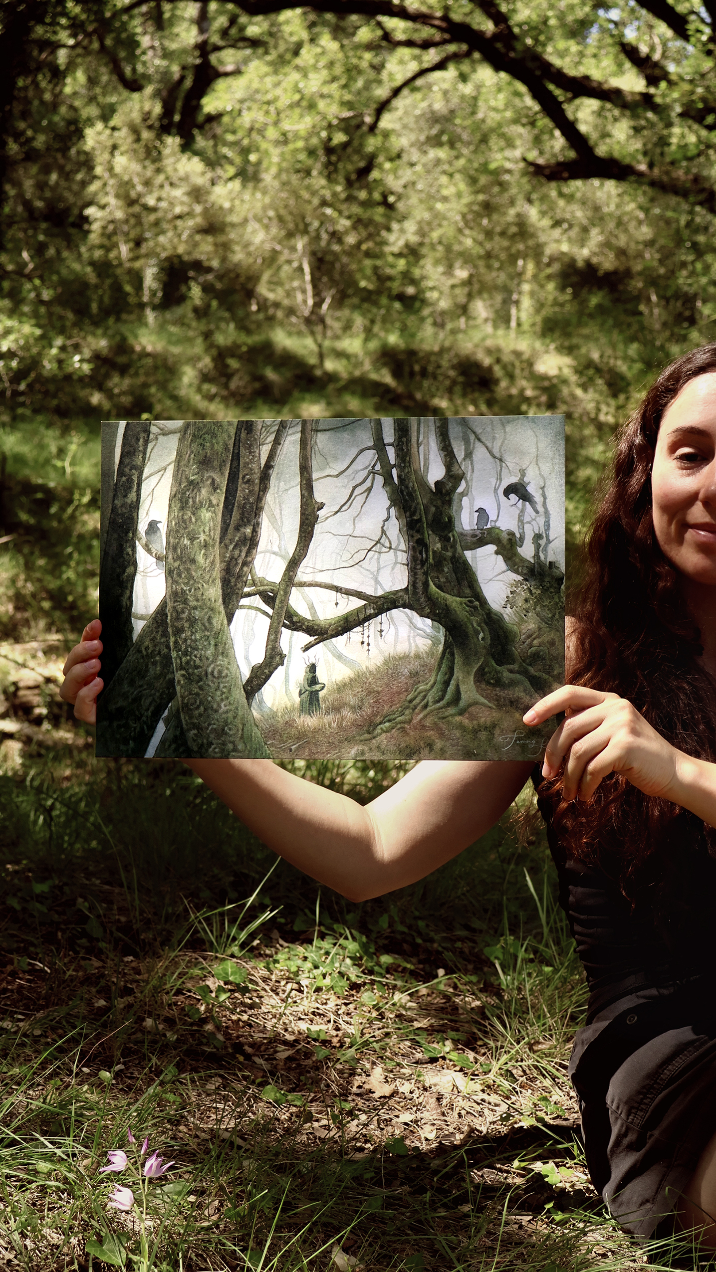Sacred Forest ~ Art Print - Image 3