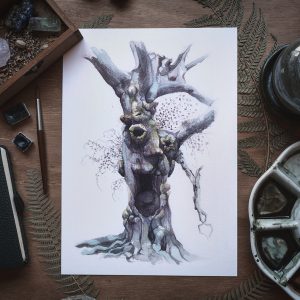 Print Árbol sagrado II