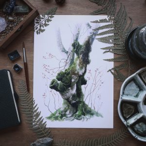 Print Árbol sagrado I