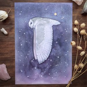 Vuelo nocturno ~ Print